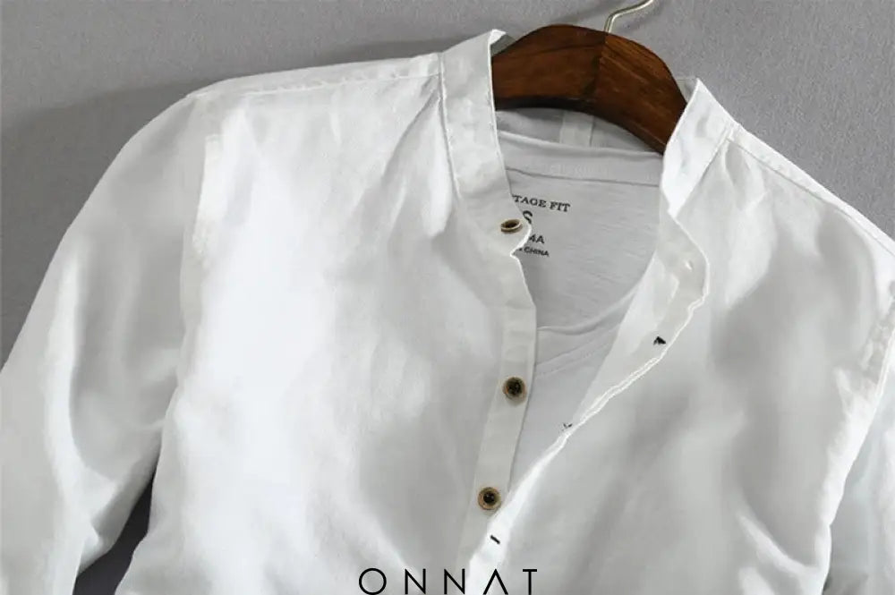 Casual Long-Sleeve Shirt Menswear