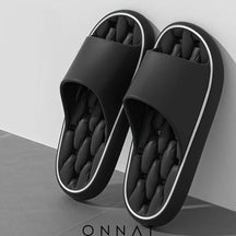 Clouie™ - Slippers Met Zachte Zool Zwart / 35-36