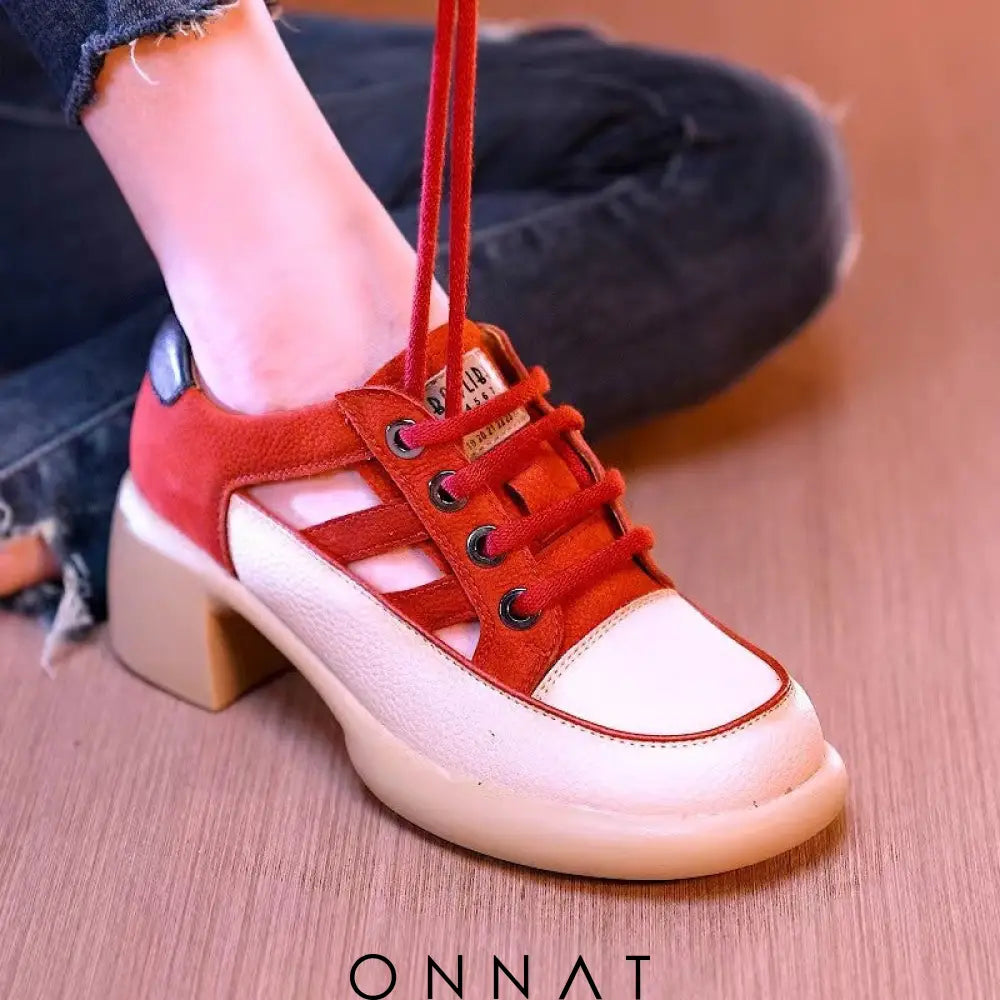 Confy Elegant Sandal Red / 22.5 Shoes