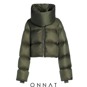 Cozy Chic Winter Jacket Green / S Coats & Jackets