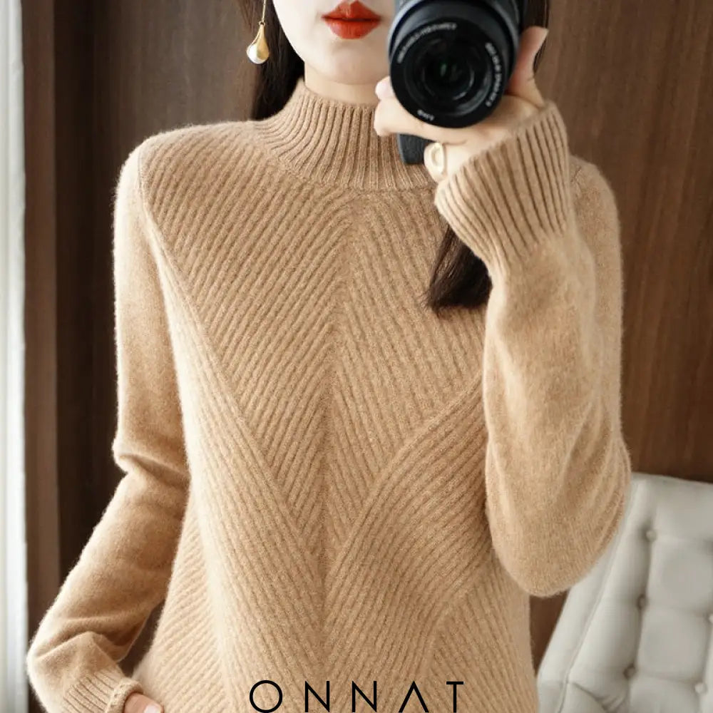 Danille Sweater Gold / S Sweaters & Cardigans