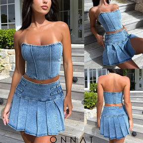 Denim Delicat Set Women’s Sets