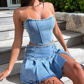 Denim Delicat Set Women’s Sets