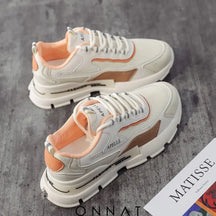 Eveline Casual Sneakers Bege / 35 Shoes