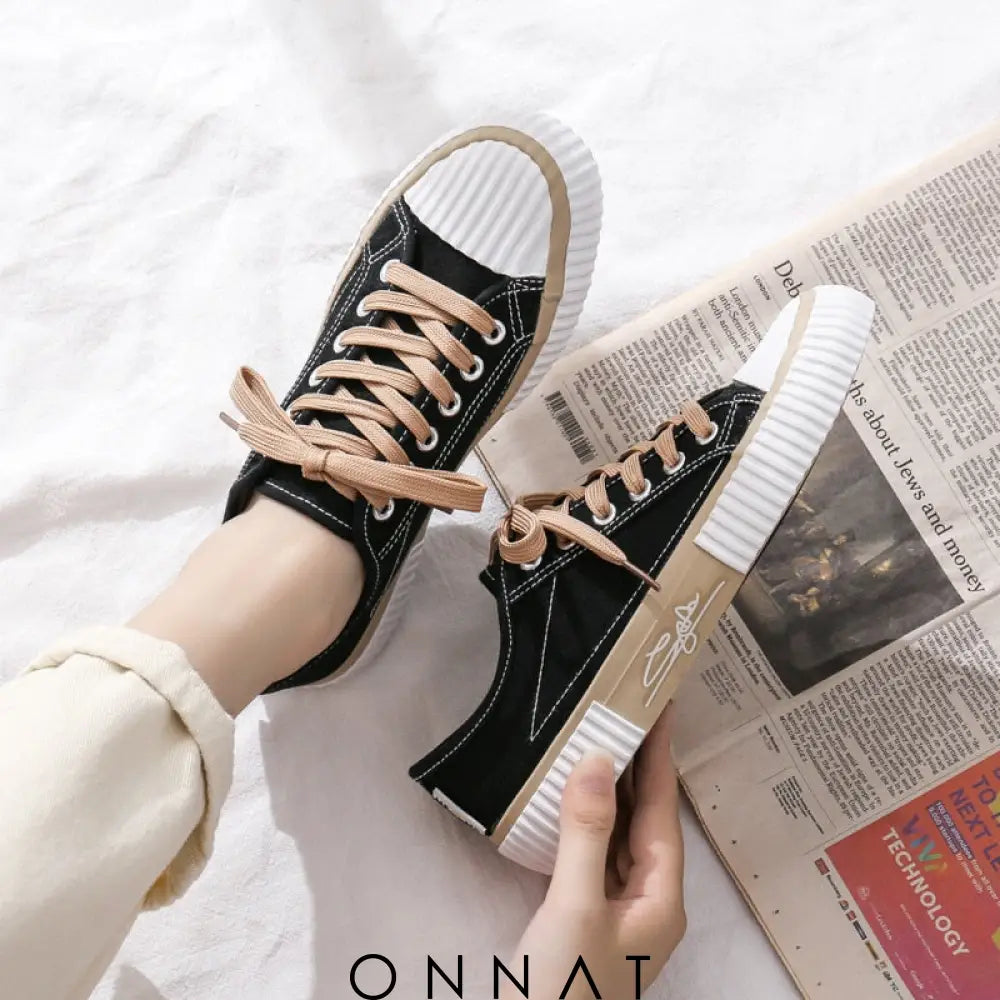 Fashion Magali Sneakers Black / 34 Shoes