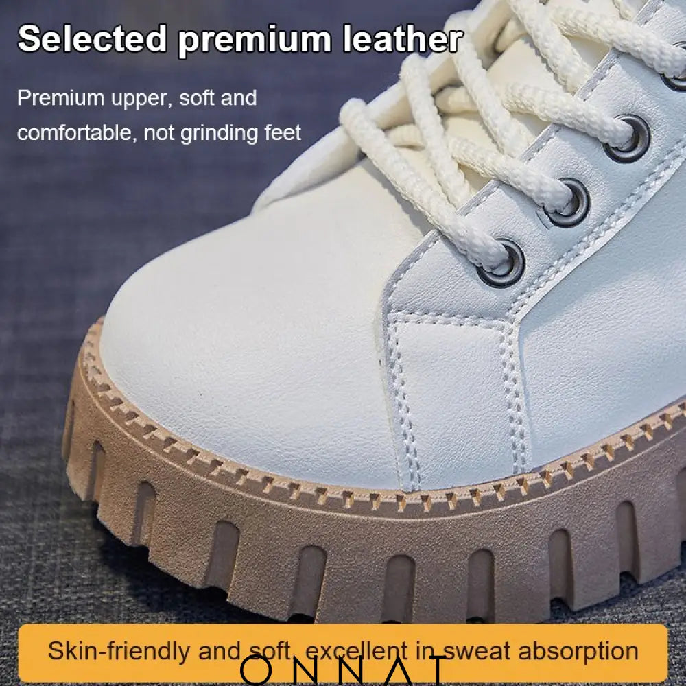 Fashionable Boots - Comfortable And Supportive Shoes With Thick Soles Shoes