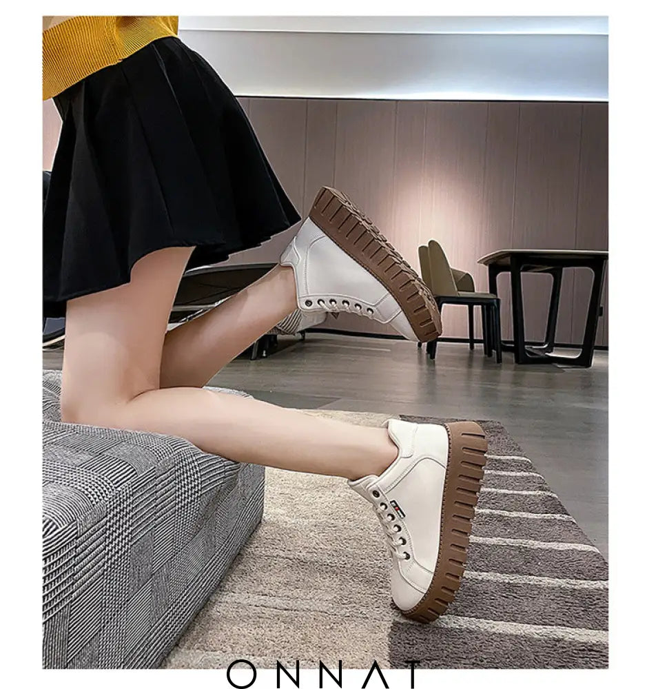 Fashionable Boots - Comfortable And Supportive Shoes With Thick Soles Shoes