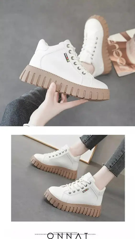 Fashionable Boots - Comfortable And Supportive Shoes With Thick Soles Shoes