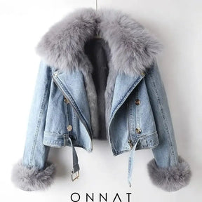 Faux Fur Jacket Diana M Coats & Jackets