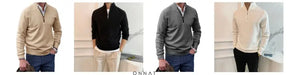 Fine Quarter Zip Sweater Menswear