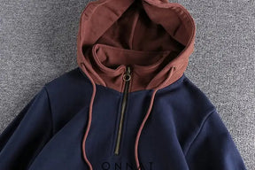 Fleeced Full Zip Up Hoodies Menswear