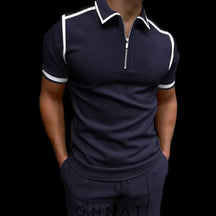 French Style T-Shirt Dark Blue / L Menswear