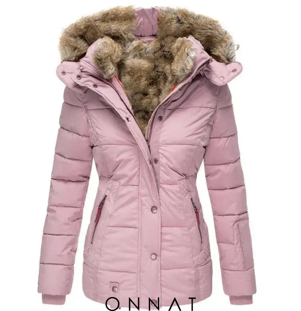 Frost Haven Jacket Pink / S Coats & Jackets