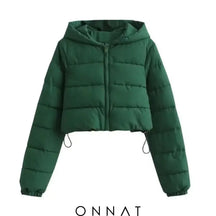 Glacier Puffer Jacket Dark Green / S Coats & Jackets