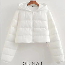 Glacier Puffer Jacket White / S Coats & Jackets