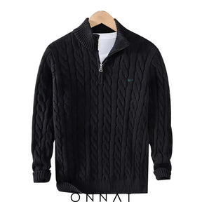 Half-Zip Vintage Sweater Menswear