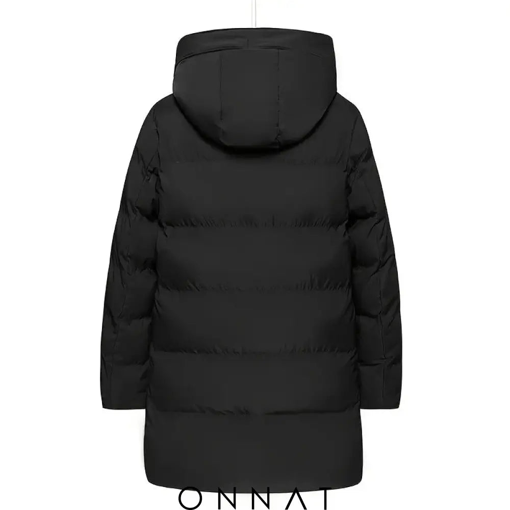 Hooded Mid-Length Jacket Menswear