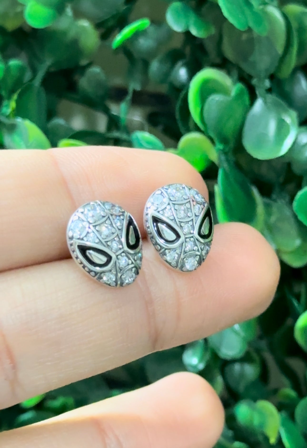 Spider-Man Onnat Earring - 925 Silver