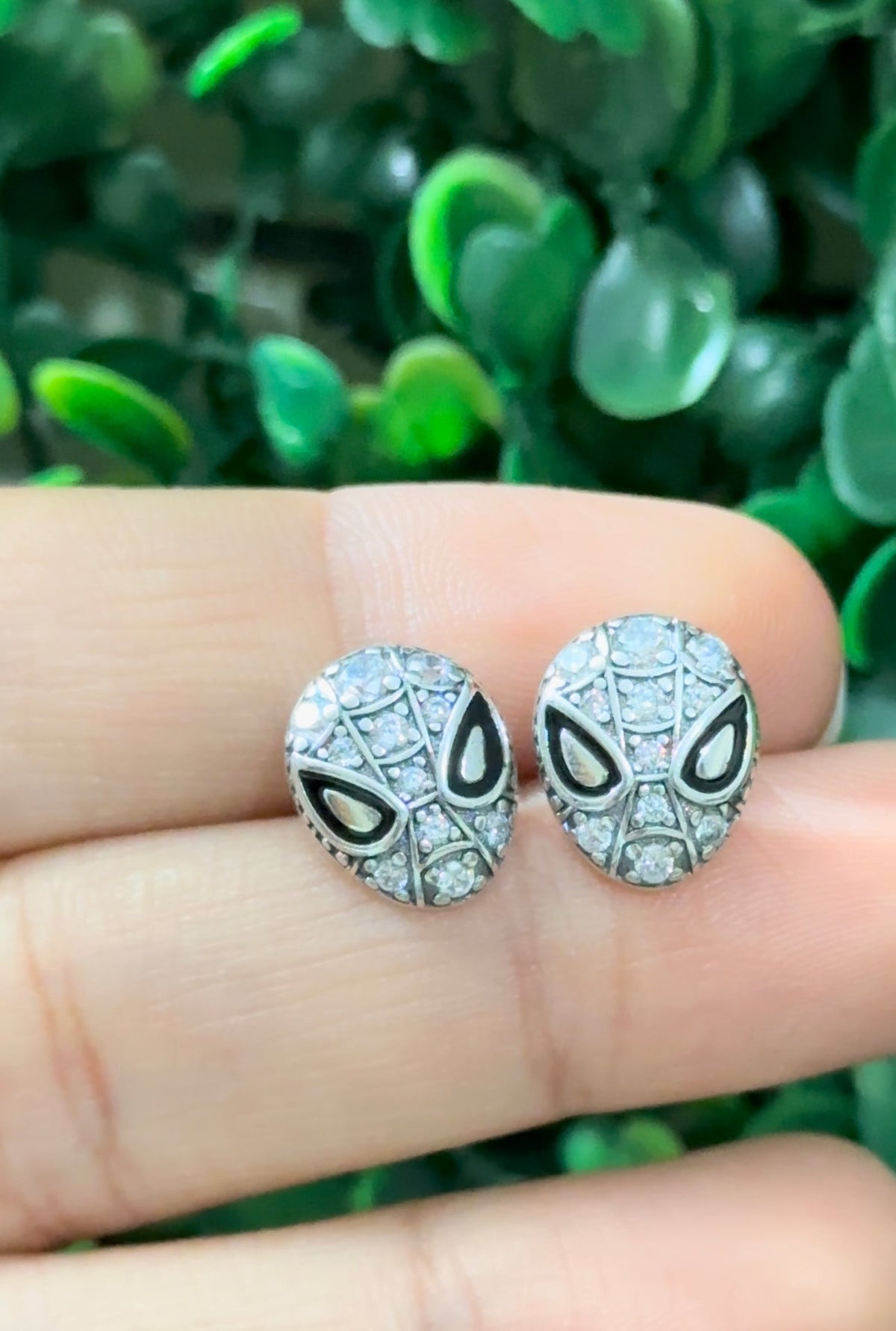 Spider-Man Onnat Earring - 925 Silver