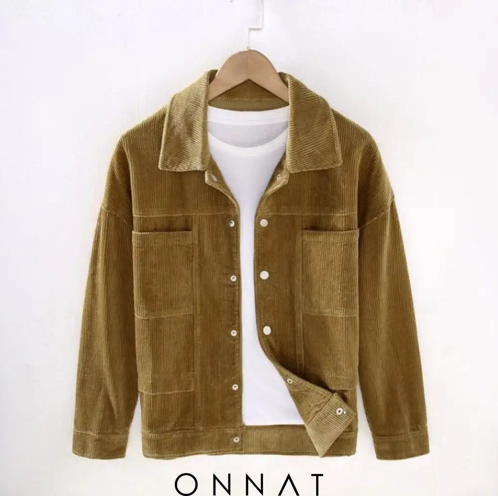 Jason Corduroy Jacket Beige / S Menswear