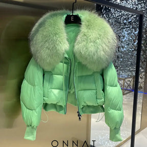 Katty Puffer Jacket Green / M Coats & Jackets