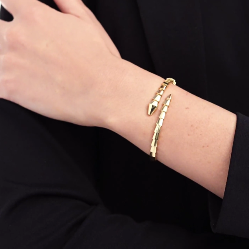 Viper Onnat Bracelet  - Gold