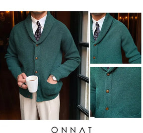 Knitted Cardigan Menswear