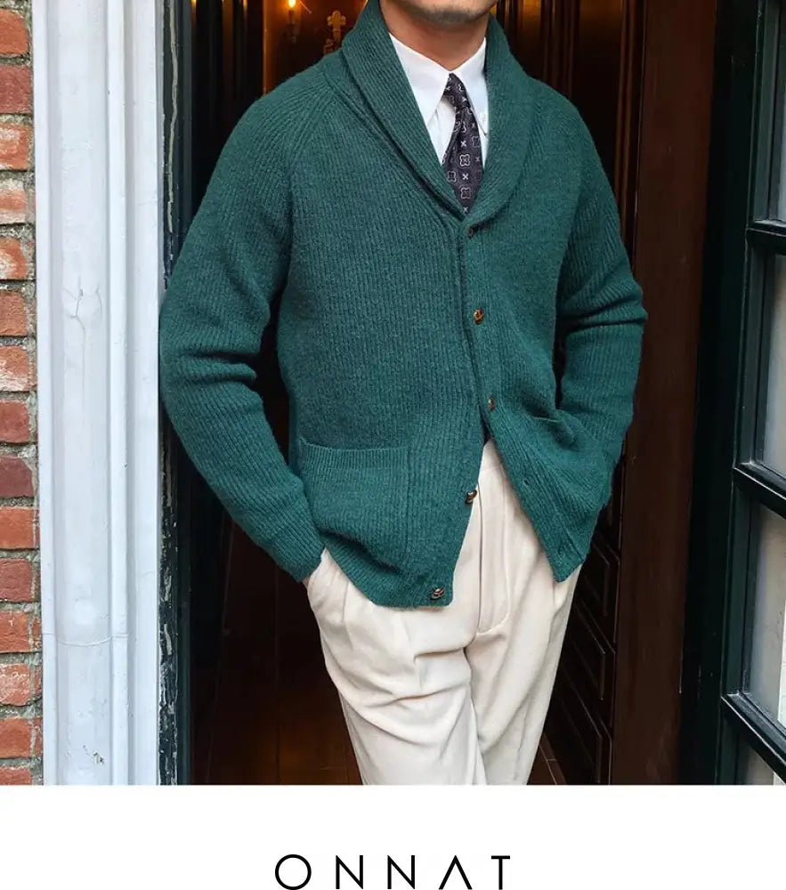 Knitted Cardigan Menswear