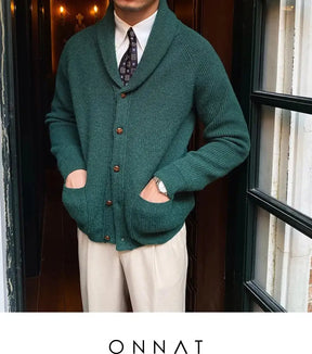 Knitted Cardigan Menswear