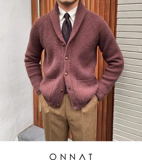 Knitted Cardigan Menswear