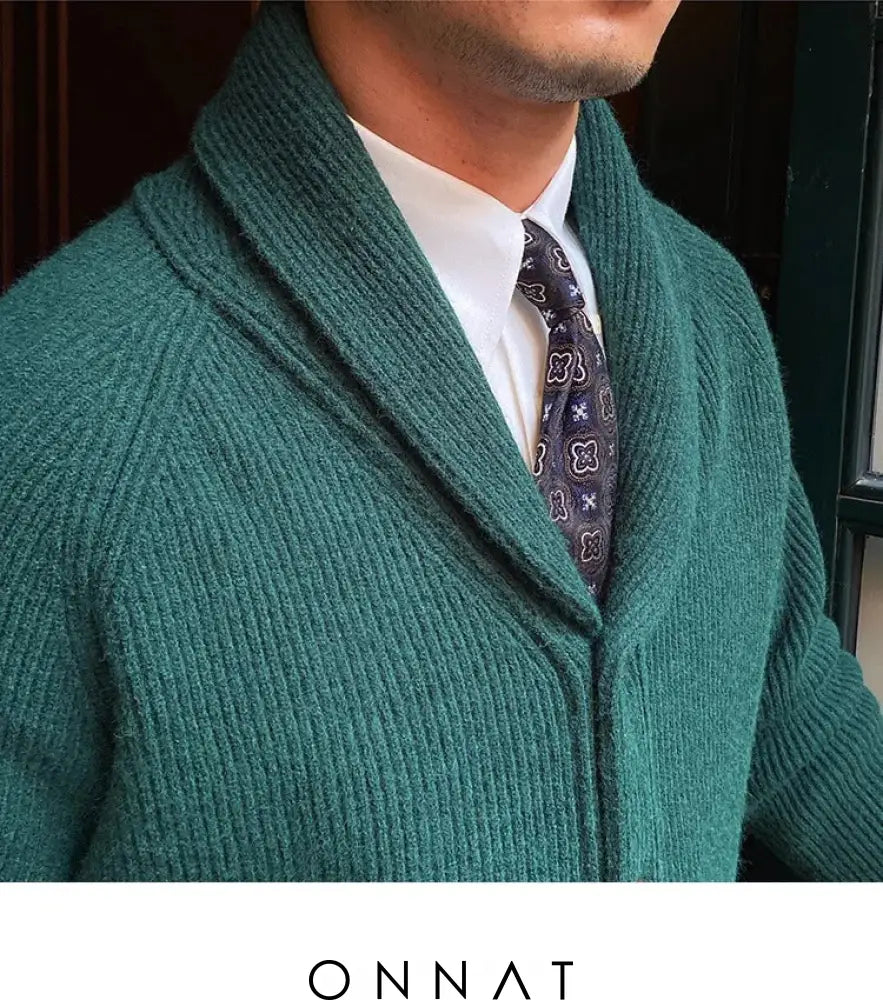 Knitted Cardigan Menswear