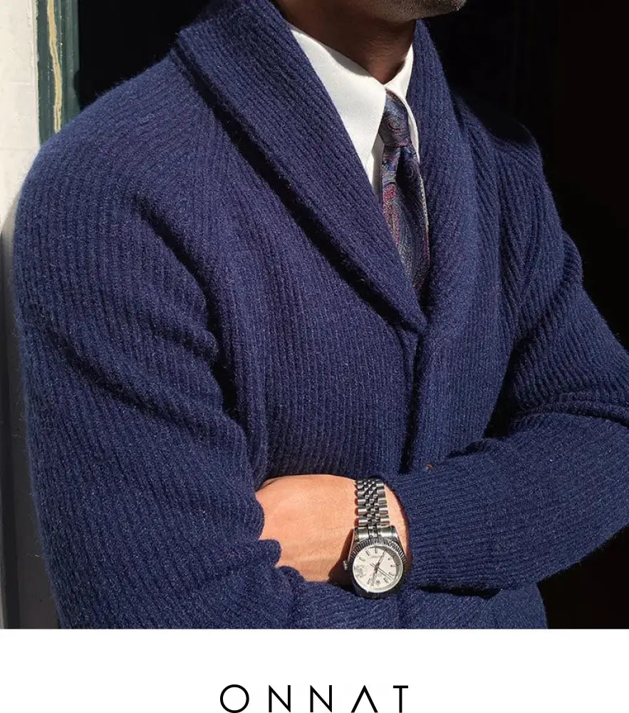 Knitted Cardigan Menswear