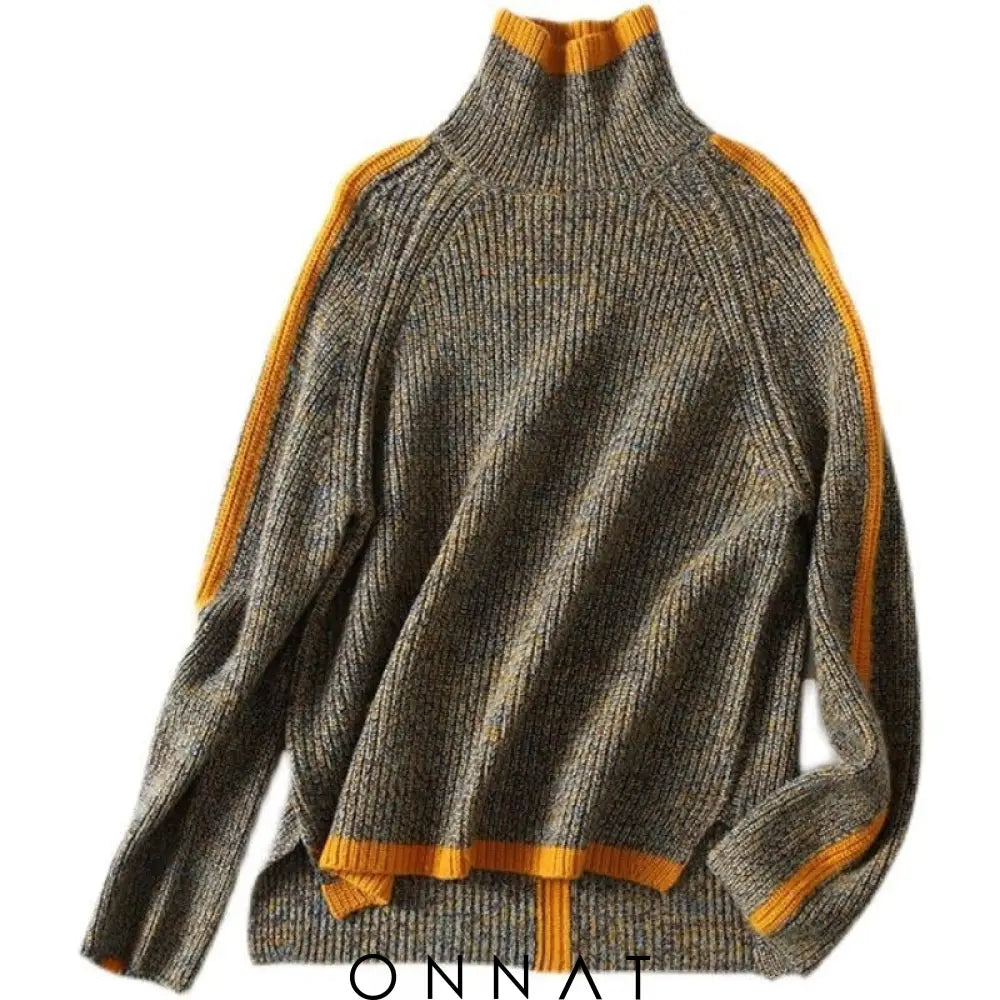 Knitted Loose Sweater Maliyah Sweaters & Cardigans