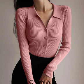 Lady Cardigan Pink / One Size Sweaters & Cardigans