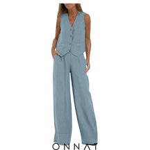 Lana Onnat - Tweedelige Set Blauw / S Women’s Sets