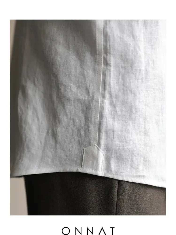 Linen Dress Shirt Menswear