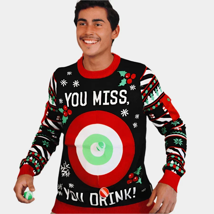 Bullseye Christmas Dart Sweater