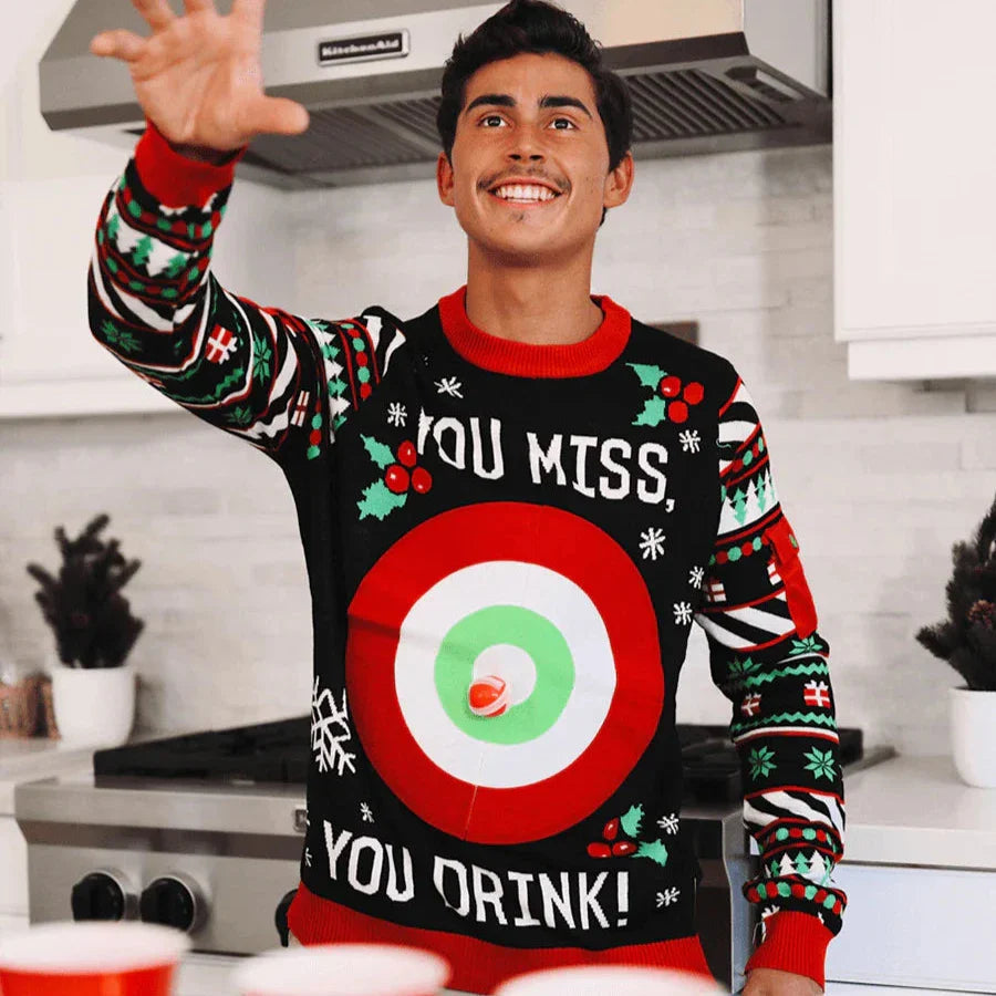 Bullseye Christmas Dart Sweater