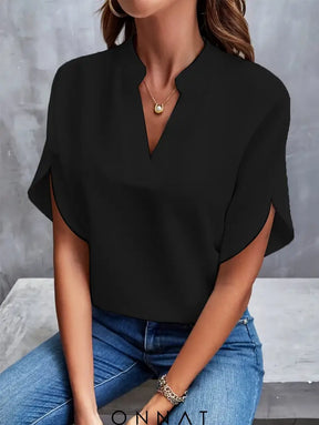 Manon Onnat - Blouse Met V-Hals Tops