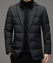 Men’s Business Ace Down Jacket Black / Medium Menswear