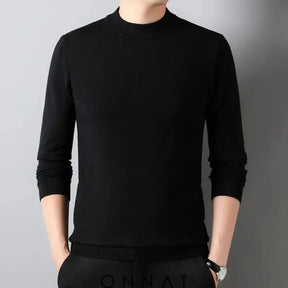 Men’s Half-High Collar Sweater Menswear