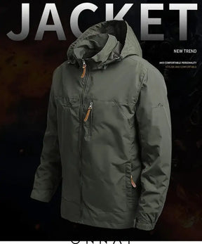 Mens Tactical Windbreaker Menswear