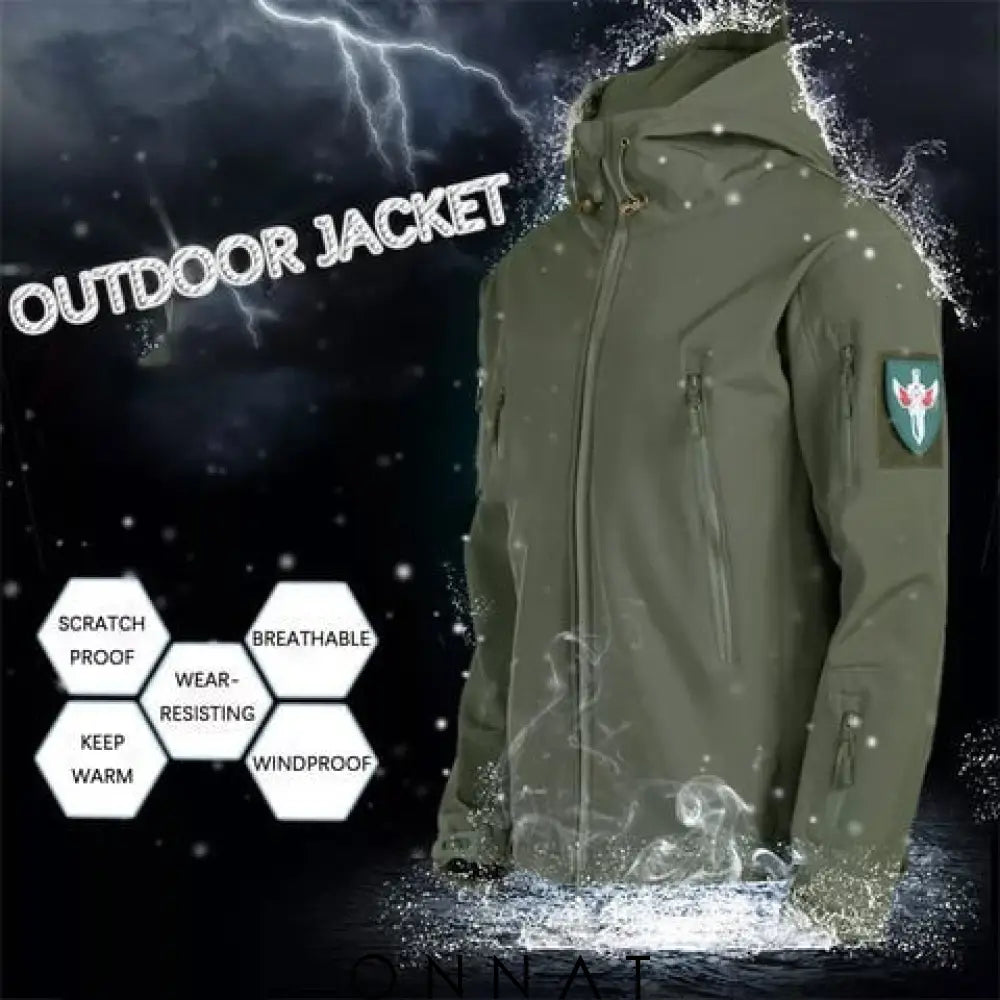 Men’s Windproof Waterproof Jacket Menswear