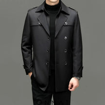 Nanosilk Dualcore Overcoat Black / Xs Menswear