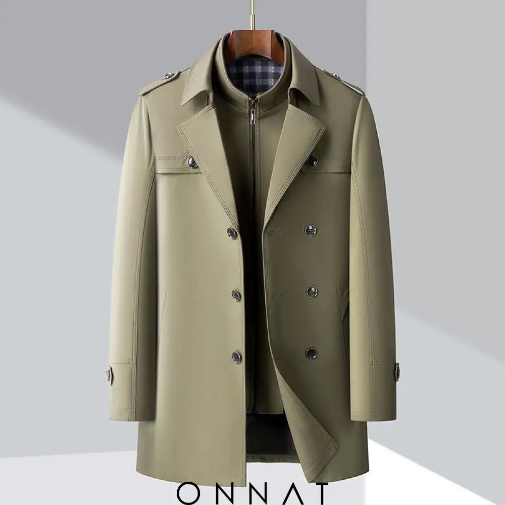 Nanosilk Dualcore Overcoat Menswear