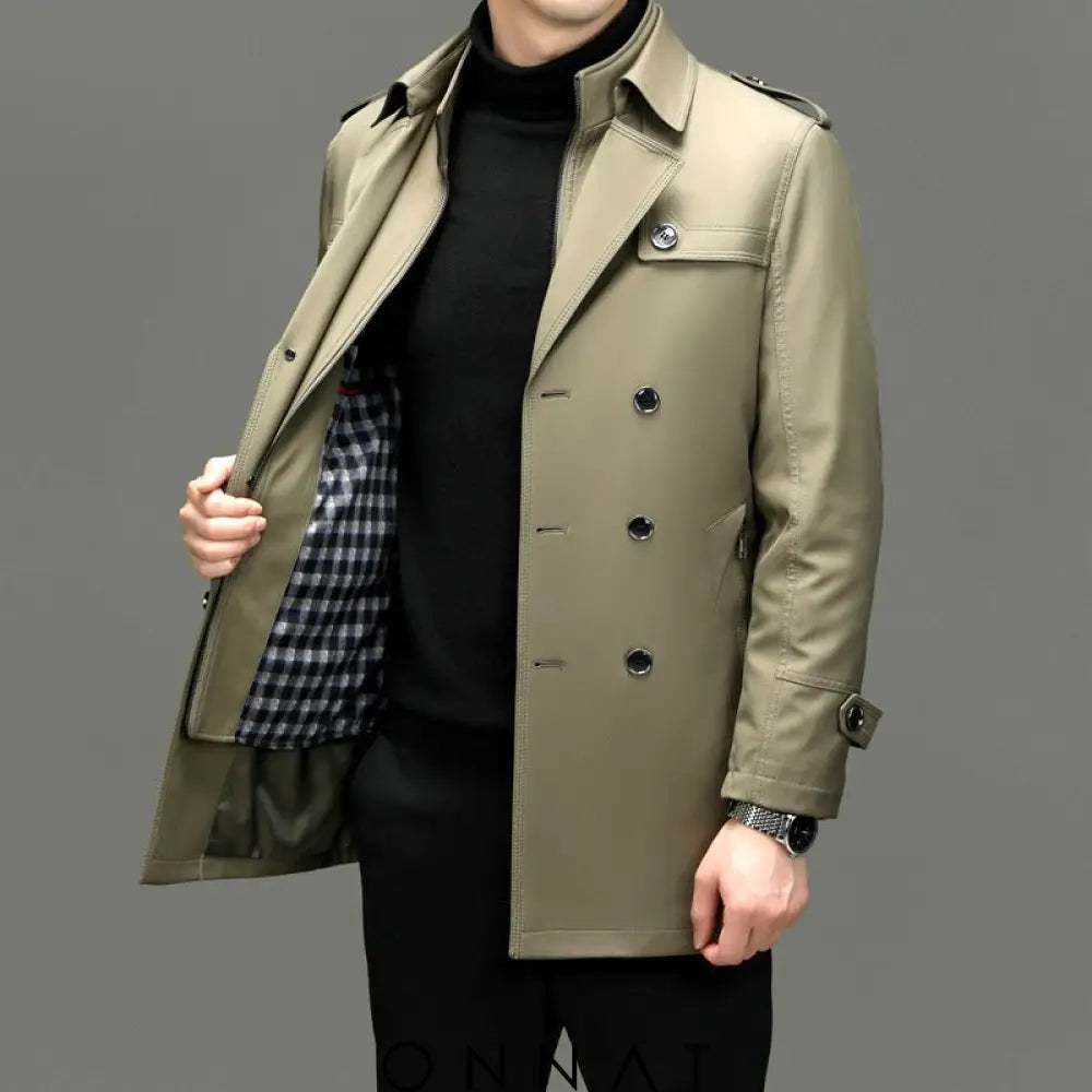 Nanosilk Dualcore Overcoat Menswear