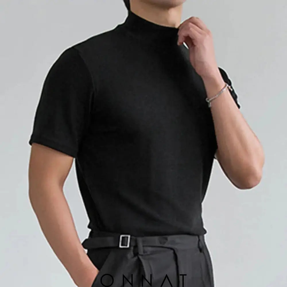 Neck Slim Fit T-Shirt Menswear