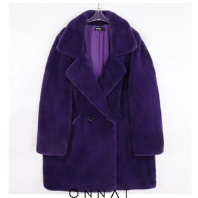 Norway Confort Coat Purple / S Coats & Jackets