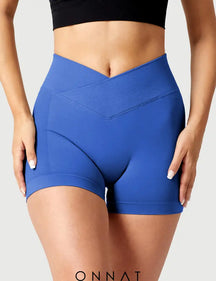 Onnat 3.6”Amplify V-Waistband Shorts Blue / Xs