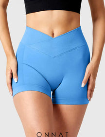 Onnat 3.6”Amplify V-Waistband Shorts Light Blue / Xs